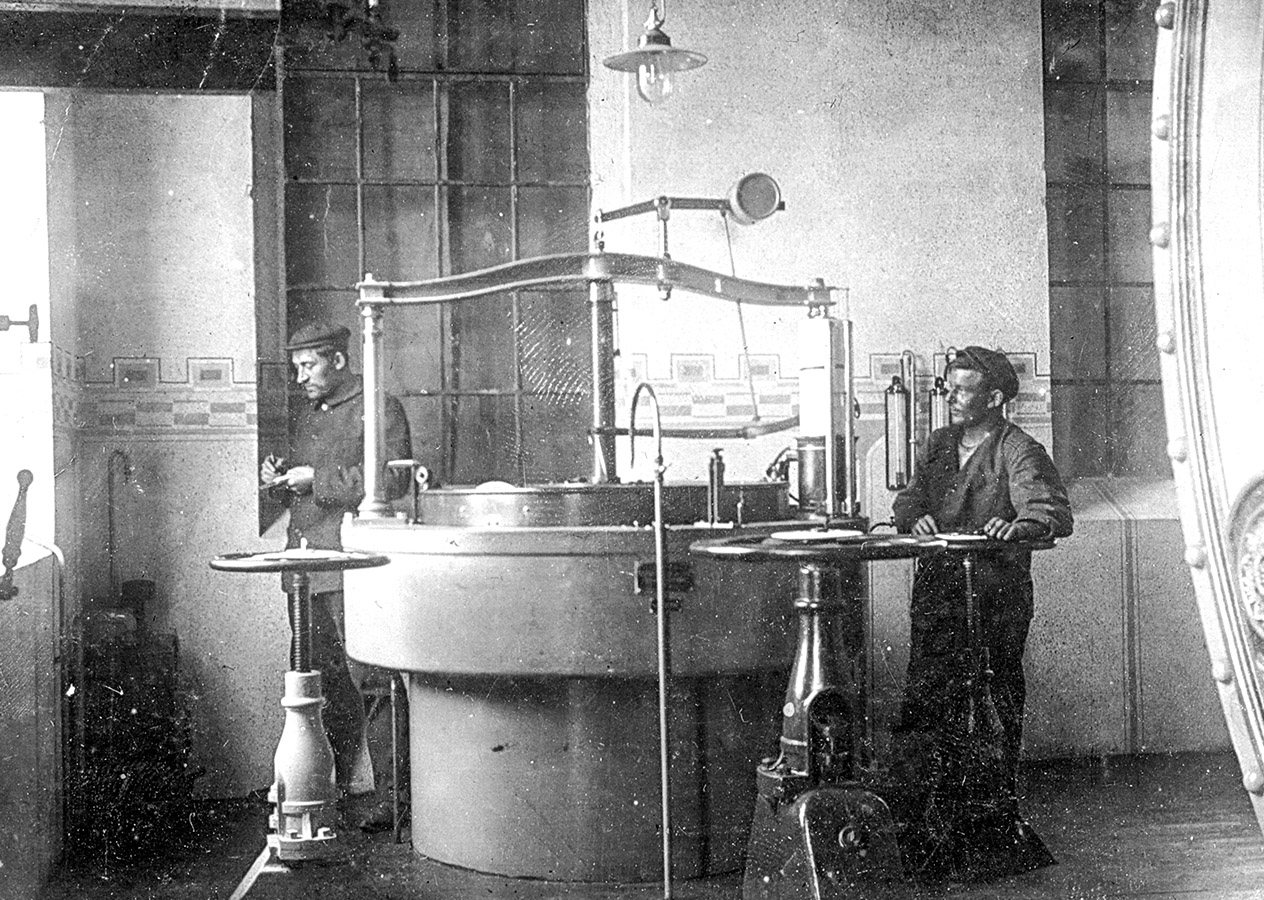 Gasdruckregelung um 1890