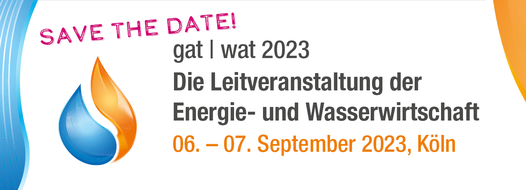 Logo der gat | wat 2023 in Köln - save the date