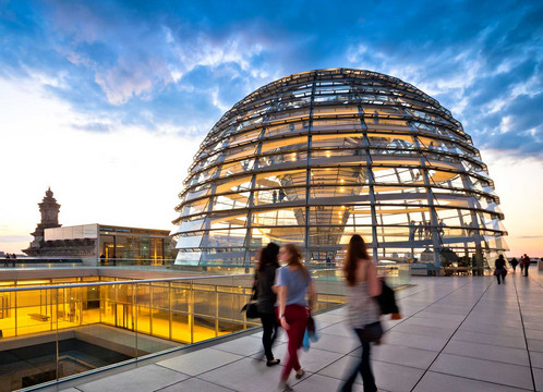 Reichstagsgebäude in Berlin
