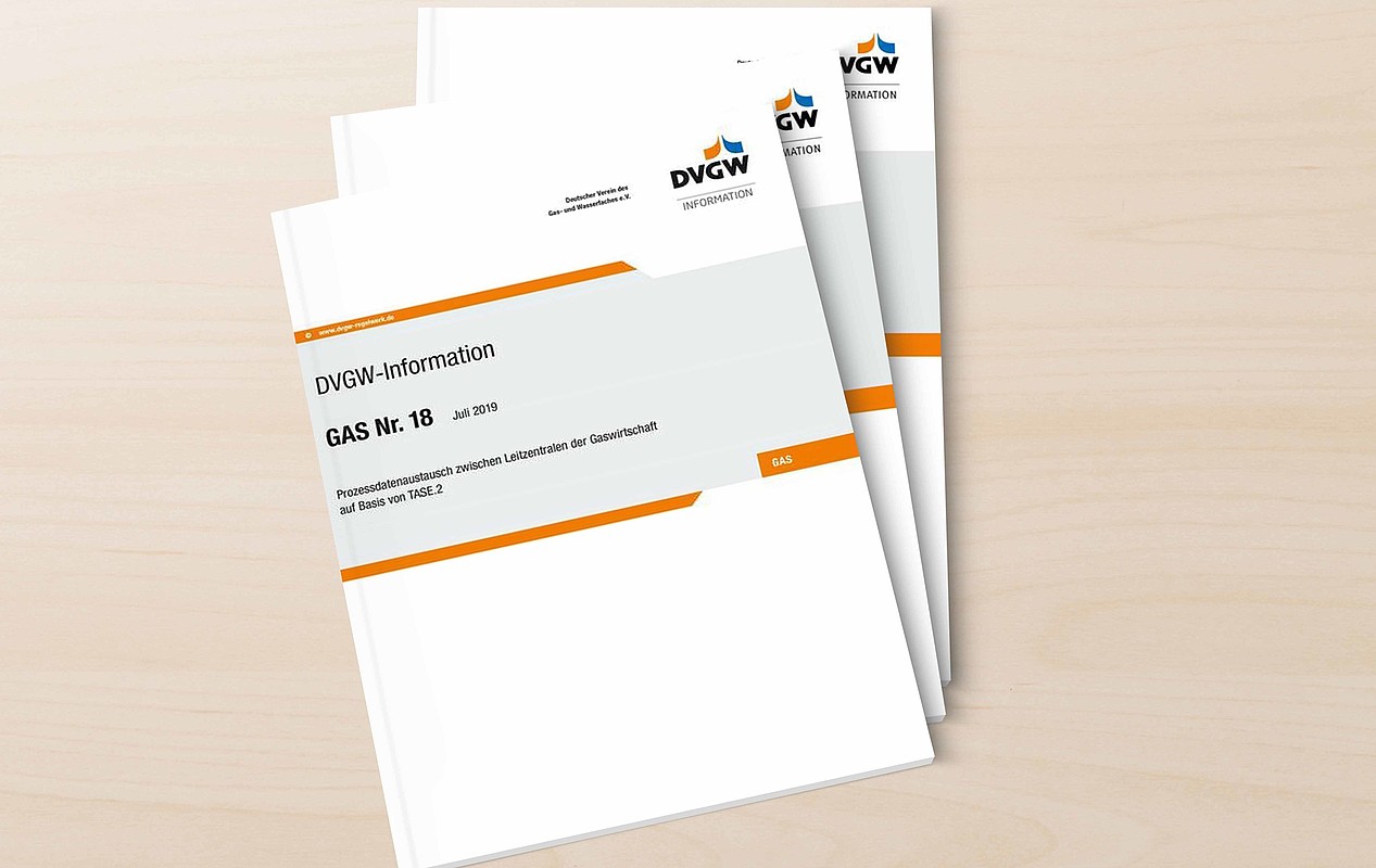 Cover der DVGW-Information GAS Nr. 18