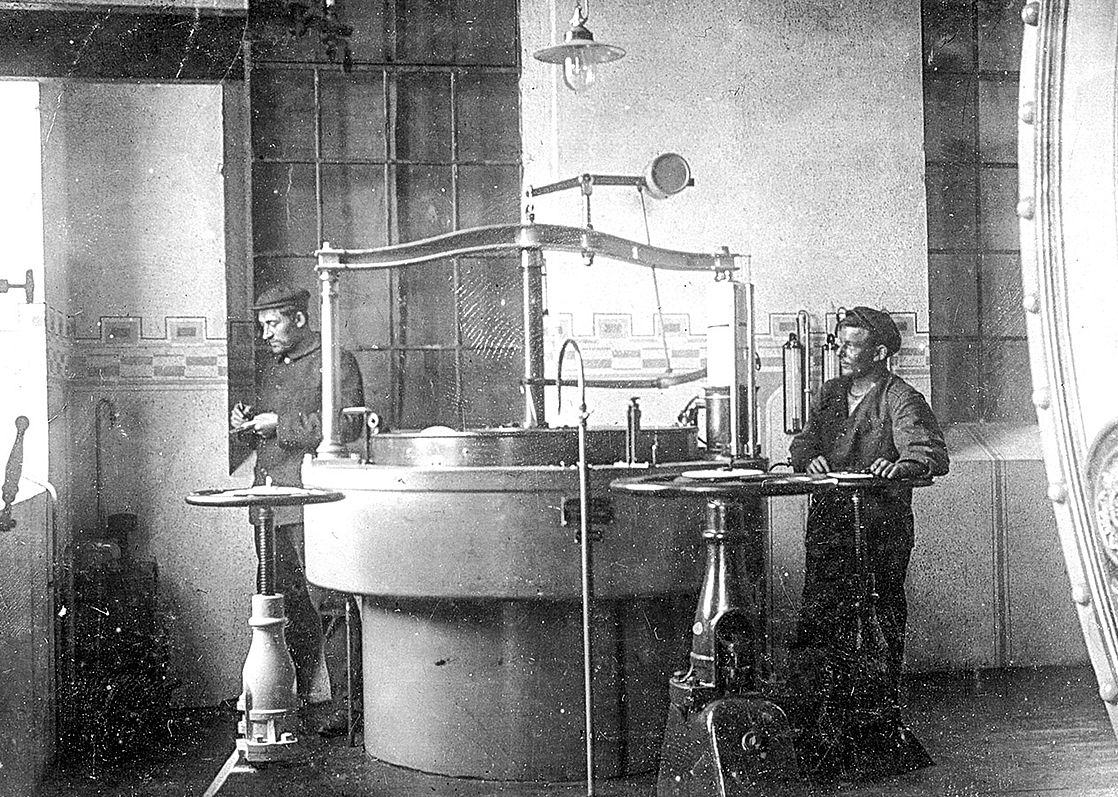 Gasdruckregelung um 1890