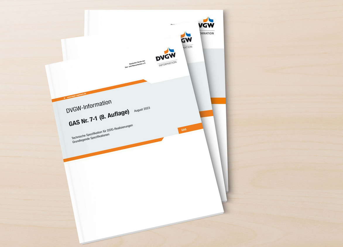 Cover der DVGW-Information GAS Nr. 7