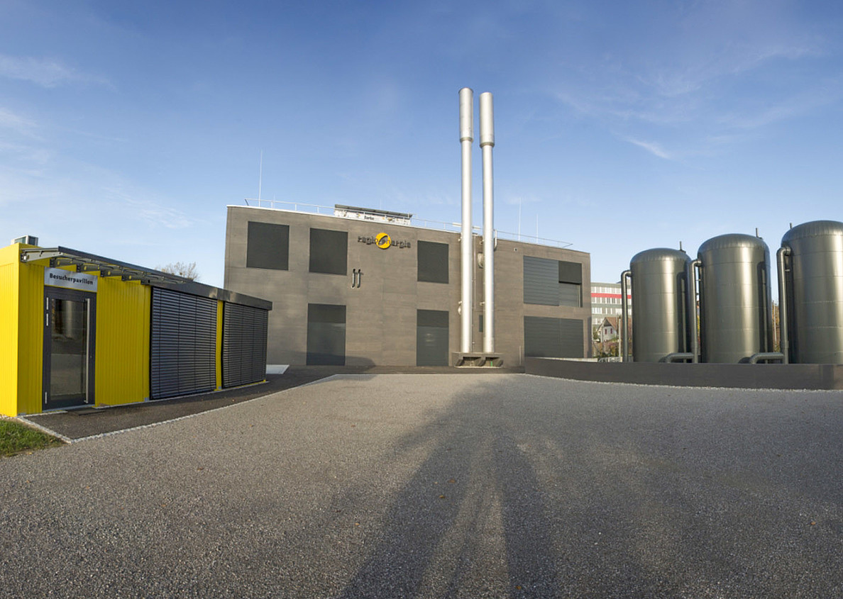 Am STORE&GO-Standort in Solothurn (Schweiz) wird der Einsatz von Power-to-Gas im kommunalen Umfeld getestet.