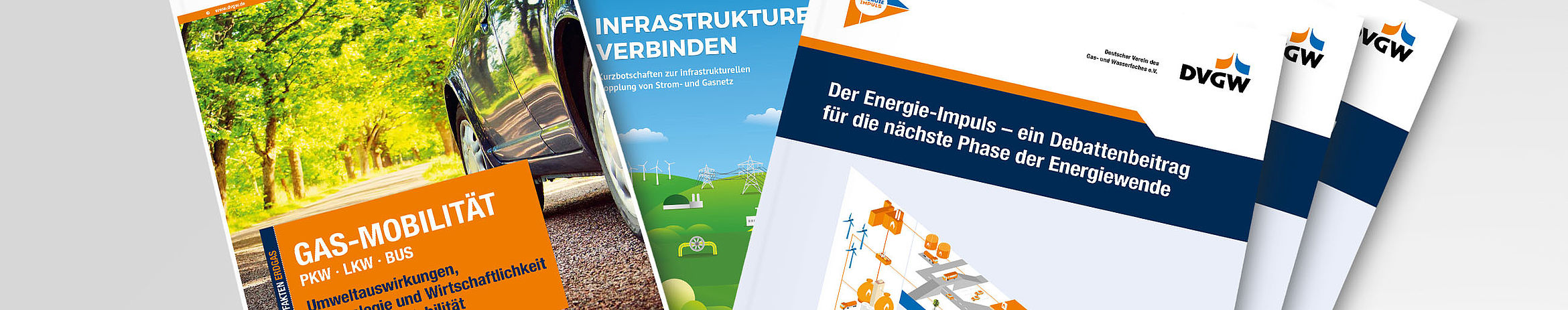 Publikationen Gas und Energie des DVGW