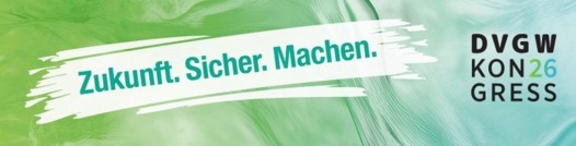Save-the-date banner des DVGW Kongresses 2026 in Bonn