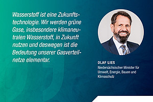 Olaf Lies, Niedersächsischer Minister für Umwelt, Energie, Bauen und Klimaschutz