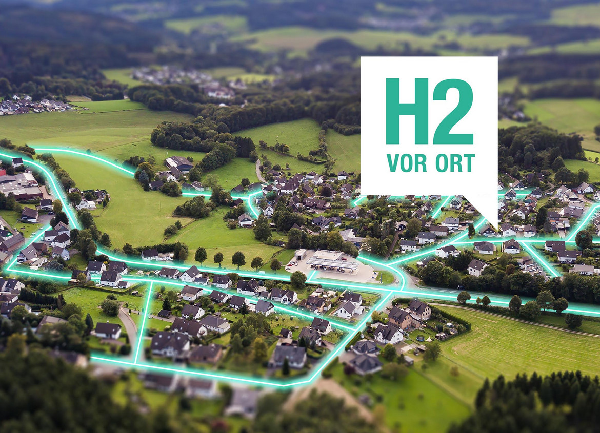 H2vorOrt – Wasserstoff über die Gasverteilnetze für alle nutzbar machen