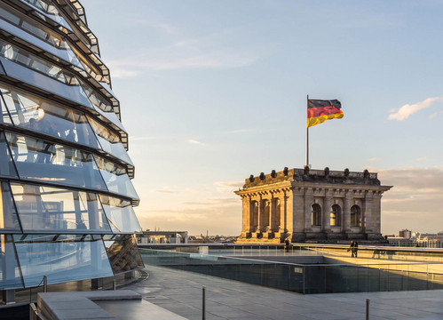 Reichstagsgebäude in Berlin