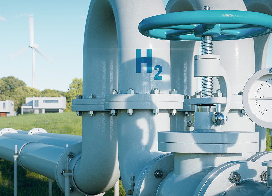Die Gasinfrastruktur ermöglicht den Transport von Wasserstoff