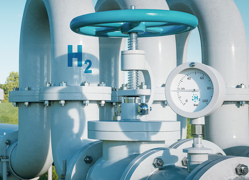 Die Gasinfrastruktur ermöglicht den Transport von Wasserstoff