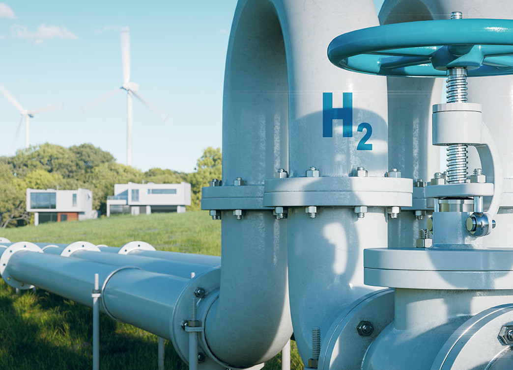 Die Gasinfrastruktur ermöglicht den Transport von Wasserstoff