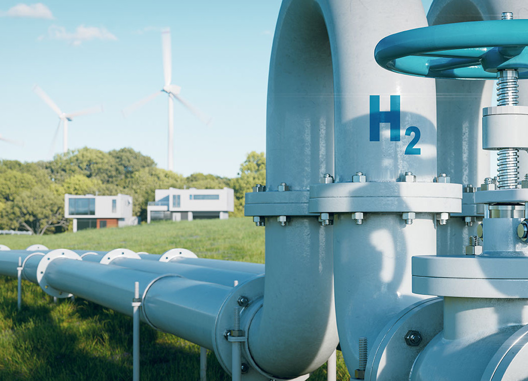 Die Gasinfrastruktur ermöglicht den Transport von Wasserstoff