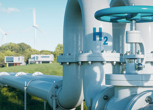 Die Gasinfrastruktur ermöglicht den Transport von Wasserstoff