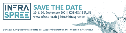 Save-the-date: InfraSPREE 2021 am 29./30. September 2021 in Berlin