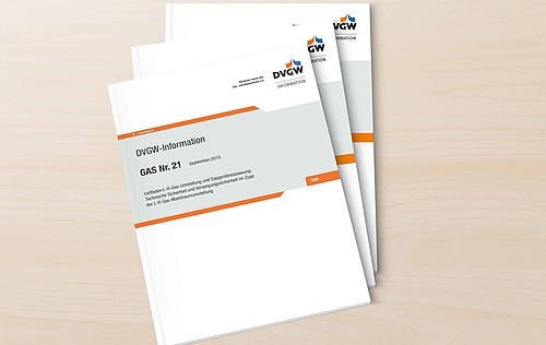 Cover der DVGW-Information GAS Nr. 21