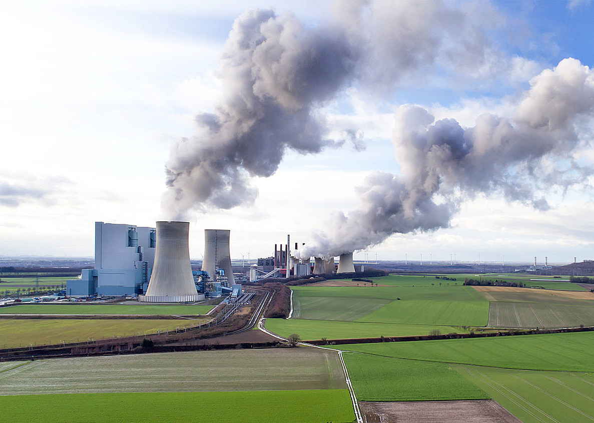 Etwa 70 Millionen Tonnen CO2 lassen sich durch den Ersatz von Braunkohlekraftwerke einsparen