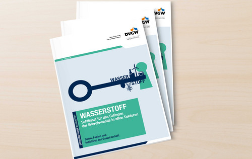 Cover des DVGW-Factsheets "Wasserstoff"