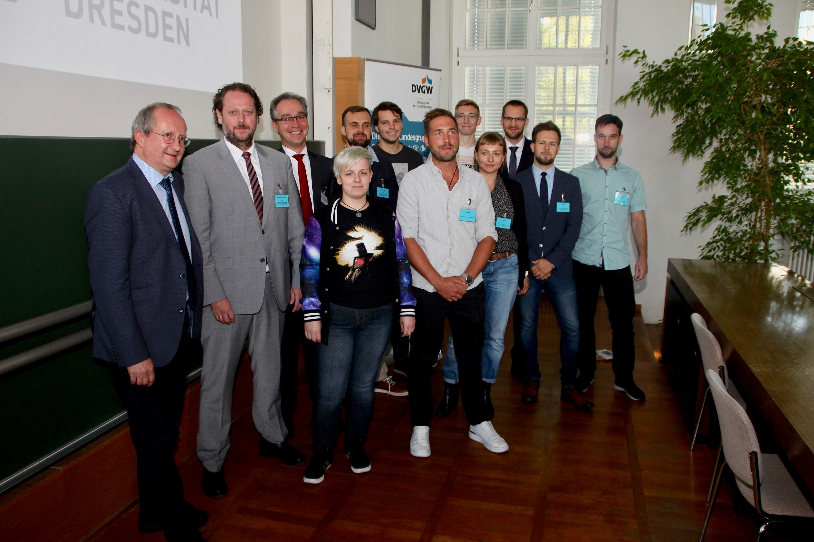 Gruppenbild der DVGW-Hochschulgruppe Dresden